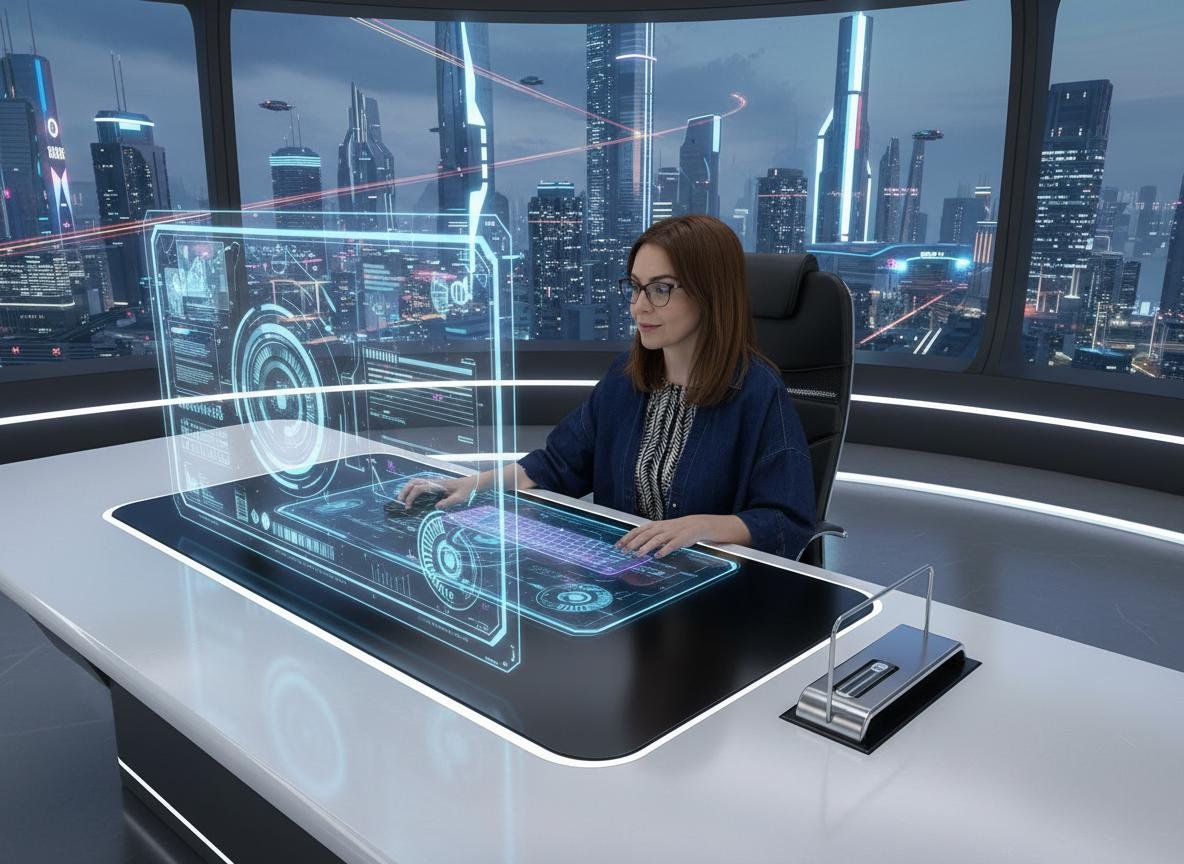 Marta Lanti Cuenca, CEO de LANTI AI, liderando una sesión de trabajo estratégico de IA.